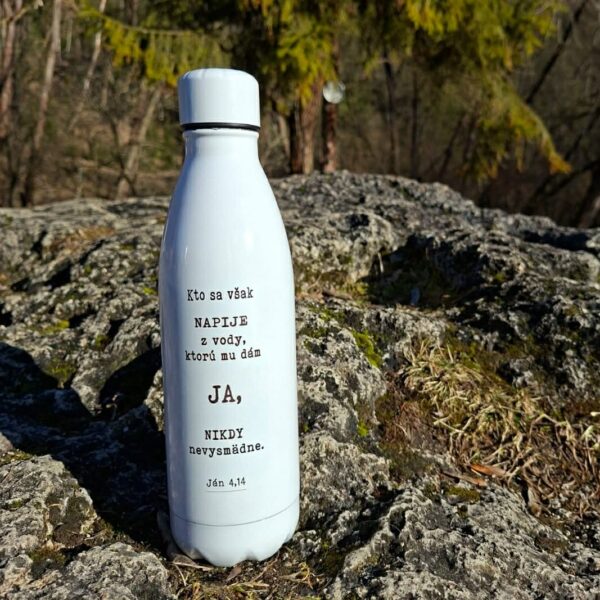 Nerezová fľaša   "Živá voda" 750 ml
