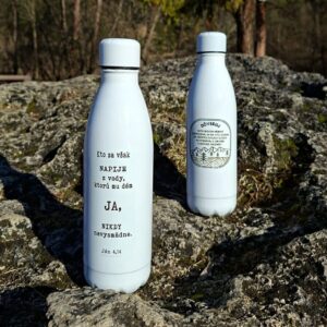 Nerezová fľaša   "Živá voda" 750 ml